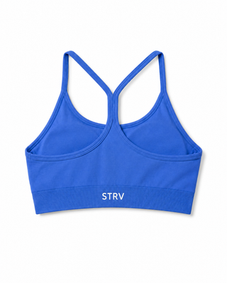 Sculpt Crop Top | Blue