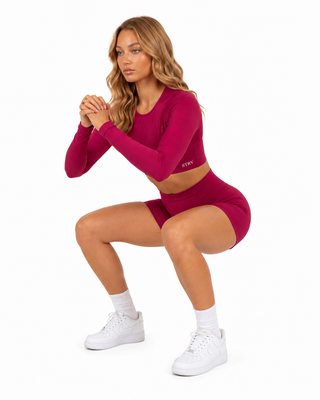 Sculpt Long Sleeve Crop