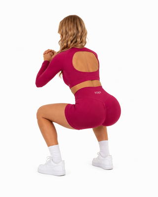 Sculpt Long Sleeve Crop
